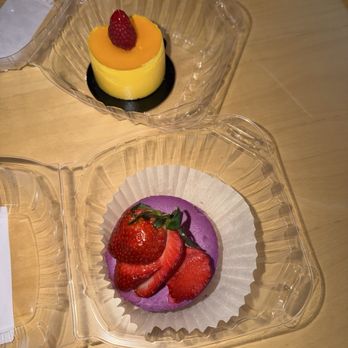 La Petite Bakery - Ube Cheesecake & Mango Mousse - Bakeries Near Me - Denver, Colorado