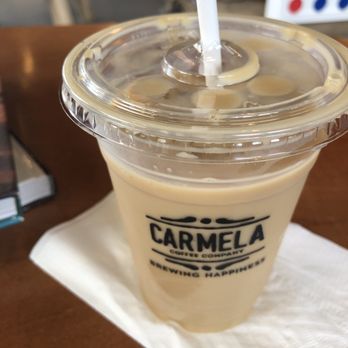 Carmela Coffee - Pompano Beach - Iced decaf coffee - Cafes Near Me - Pompano Beach, Florida