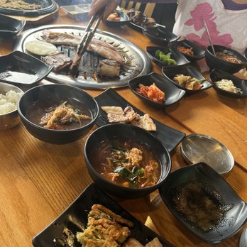Brother's BBQ - Bean Paste Stew Stir-Fried Pork Belly Seafood Pancake  Grilled Beef - Korean Near Me - San Leandro, California