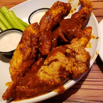 Miller's Ale House - Zingers w/Hot Nashville sauce. Chicken itself was good, sauce was spicy but no flavor :( - Sports Bars Near Me - Wilkes Barre, Pennsylvania Miller's Ale House - Zingers w/Hot Nashville sauce. Chicken itself was good, sauce was spicy but no flavor :( - Sports Bars Near Me - Wilkes Barre, Pennsylvania