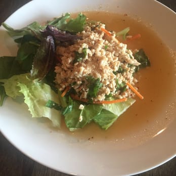ZENse - The Larb gai was so perfectly juicy with just enough greens to get you through the plate. The herbs tasted and looked fresh. - Thai Near Me - Irving, Texas ZENse - The Larb gai was so perfectly juicy with just enough greens to get you through the plate. The herbs tasted and looked fresh. - Thai Near Me - Irving, Texas