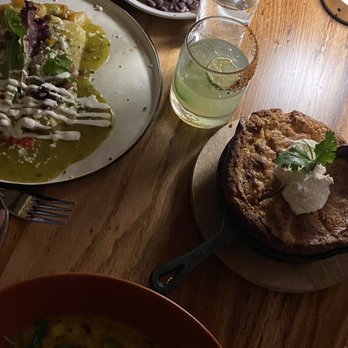 Mole Mexican Kitchen - Shrimp enchiladas Rice and beans side Corn bread Chicken soup - Mexican Near Me - Palm Desert, California Mole Mexican Kitchen - Shrimp enchiladas Rice and beans side Corn bread Chicken soup - Mexican Near Me - Palm Desert, California