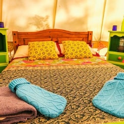 West Lexham - Bell tents, glamping at West Lexham