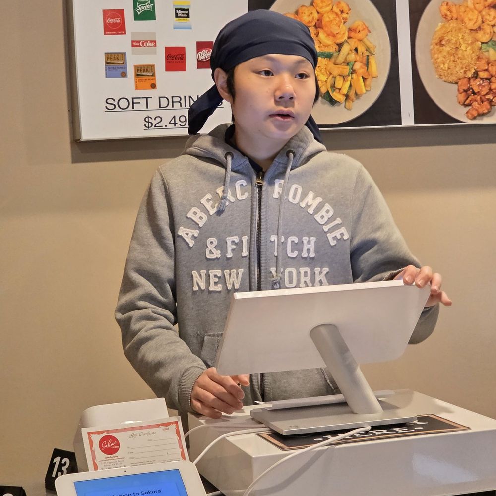 Sakura - The employee who took our order. - Japanese Near Me - Salem, Virginia Sakura - The employee who took our order. - Japanese Near Me - Salem, Virginia