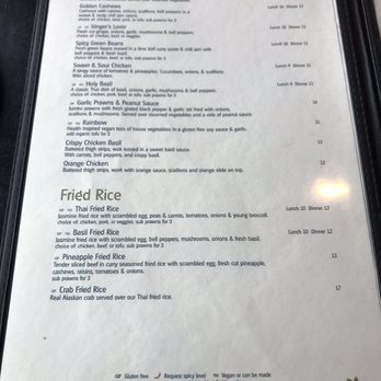 Khun Thai - Menu - Thai Near Me - Brookings, Oregon Khun Thai - Menu - Thai Near Me - Brookings, Oregon