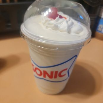 Sonic Drive-In - Medium milkshake - Fast Food Near Me - Oroville, California