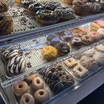 Freddy Donuts - Donut case - Desserts Near Me - Fredericksburg, Virginia