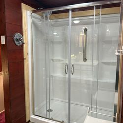Delrem - Walk-In Shower installation. Steve and Mark were extremely knowledgeable in the building and remodeling trades.