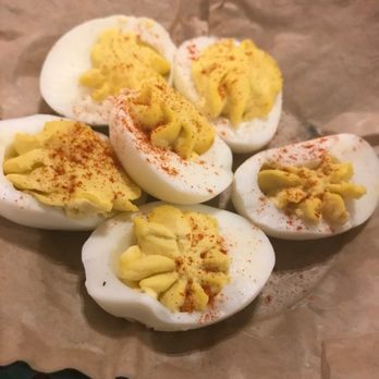 Schilo's - Guess what? German deviled eggs are just like American deviled eggs. And I thought I was going international! - Delis Near Me - San Antonio, Texas