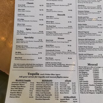 The Shed - Bar menu 9/7/21 - New Mexican Cuisine Near Me - Santa Fe, New Mexico The Shed - Bar menu 9/7/21 - New Mexican Cuisine Near Me - Santa Fe, New Mexico