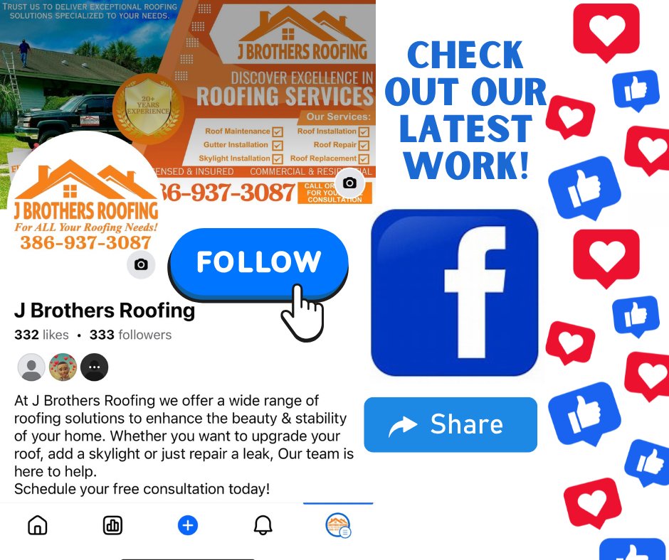 Slide of J Brothers Roofing