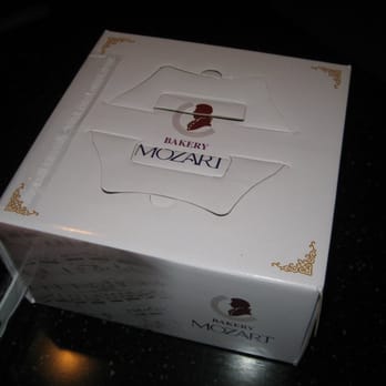 Cafe Mozart Bakery - Birthday cake packaging. - Bakeries Near Me - Atlanta, Georgia Cafe Mozart Bakery - Birthday cake packaging. - Bakeries Near Me - Atlanta, Georgia