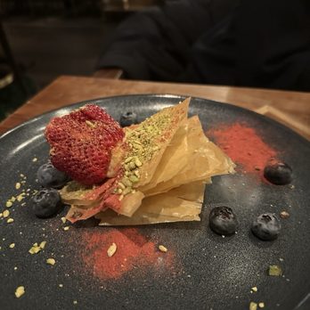 The Bosworth Restaurant + Bar - Baklava mille feuille - Mediterranean Near Me - Boston, Massachusetts The Bosworth Restaurant + Bar - Baklava mille feuille - Mediterranean Near Me - Boston, Massachusetts
