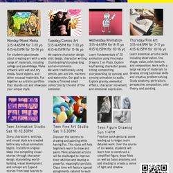Kids Art Classes Fall Semester 2026