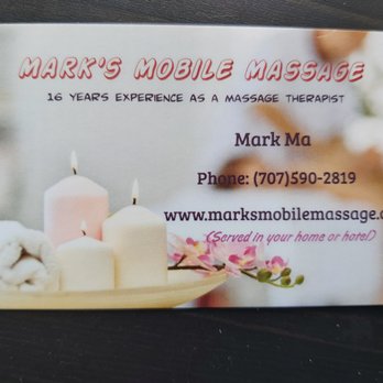 Mark's Mobile Massage - Massage Near Me Mark's Mobile Massage - Massage Near Me
