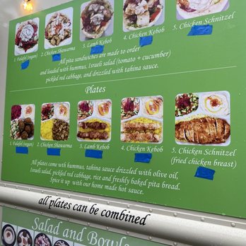 Island Pita - Menu - Food Trucks Near Me - Kailua, Hawaii