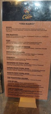 Menu photo 1 Cantina Locale Augusta, GA