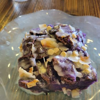 CRAFTkitchen - Ube bread pudding - New American Near Me - Henderson, Nevada