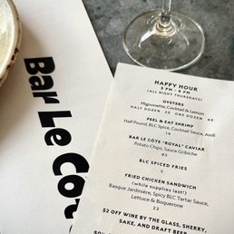 Excellent Happy Hour Menu. Excellent Happy Hour Menu.