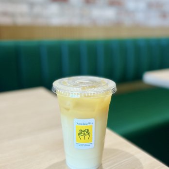 Dumpling Wei - Green milk tea - Dim Sum Near Me - Los Angeles, California Dumpling Wei - Green milk tea - Dim Sum Near Me - Los Angeles, California