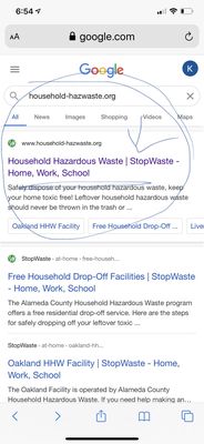 ALAMEDA COUNTY HOUSEHOLD HAZARDOUS WASTE 24 Reviews 5584 La Ribera