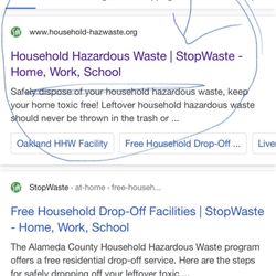 ALAMEDA COUNTY HOUSEHOLD HAZARDOUS WASTE 24 Reviews 5584 La Ribera