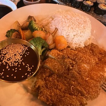 Oyshi Sushi By Sith - Chicken Katsu, fresh veggies and steamed rice. The sauce was delicious!! The chicken was so crispy, not greasy and still juicy. - Sushi Bars Near Me - Portland, Texas Oyshi Sushi By Sith - Chicken Katsu, fresh veggies and steamed rice. The sauce was delicious!! The chicken was so crispy, not greasy and still juicy. - Sushi Bars Near Me - Portland, Texas