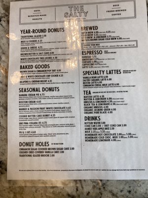 Menu photo 7 The Salty Donut West Palm Beach, FL