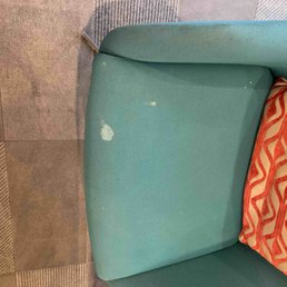Stain on chair. Stain on chair.