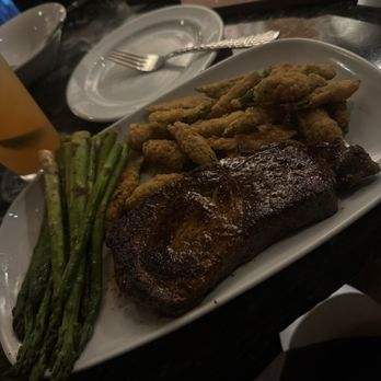 LongHorn Steakhouse - Renegade Sirloin Crispy Texas Okra Fresh Steamed Asparagus - Steakhouses Near Me - Houston, Texas LongHorn Steakhouse - Renegade Sirloin Crispy Texas Okra Fresh Steamed Asparagus - Steakhouses Near Me - Houston, Texas