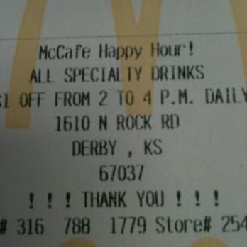 McDonald's - Info - Burgers Near Me - Derby, Kansas McDonald's - Info - Burgers Near Me - Derby, Kansas
