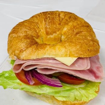 BoSa Donuts - a ham sandwich with lettuce and tomato - Coffee & Tea Near Me - Flagstaff, Arizona BoSa Donuts - a ham sandwich with lettuce and tomato - Coffee & Tea Near Me - Flagstaff, Arizona