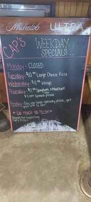 Menu photo 3 Cap's Pizza Vero Beach, FL Menu photo 3 Cap's Pizza Vero Beach, FL