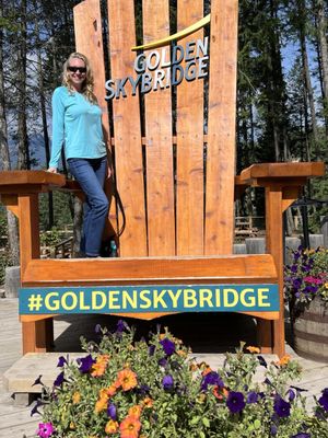 Golden Skybridge by null