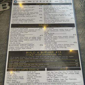Murphy’s Corner - New American Near Me - Lenexa, Kansas