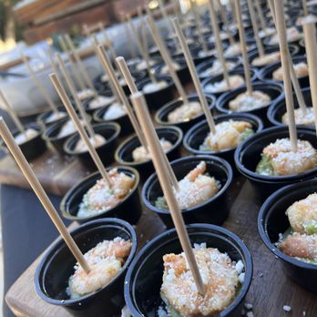 Mexican Twisted - Shrimp appetizers before the Taco Bar - Caterers Near Me