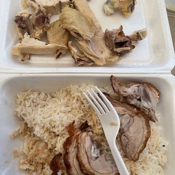 Wong Kee BBQ Peking Duck - Chicken and duck served with rice. Mostly bone, super greasy, and overall pretty repulsive. - Chinese Near Me - Norcross, Georgia Wong Kee BBQ Peking Duck - Chicken and duck served with rice. Mostly bone, super greasy, and overall pretty repulsive. - Chinese Near Me - Norcross, Georgia