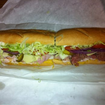 Diggers Deli - The huge sandwich they made for my very hungry husband.. Awesome staff. Great costumer service.. Yummy.. - Delis Near Me - Vacaville, California