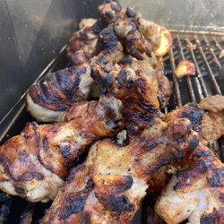 The Ballesteros Catering Company - Drumsticks marinated in our mesquite bbq