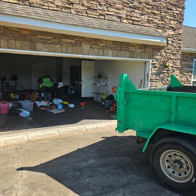 Garage Clean Out - This was a garage clean out done in just a few hours by our team. We made sure all items were hauled at customers request.