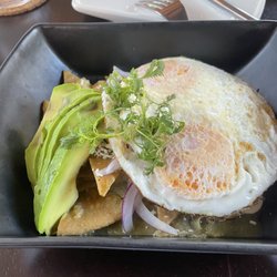 HAO - Green chilaquiles with Eggs