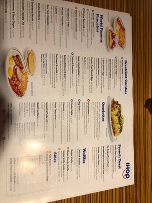 Menu photo 1 IHOP Abilene, TX