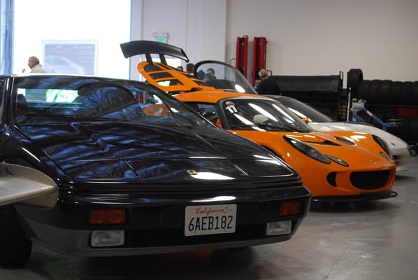 Photo of Dietsch Motorsports - Livermore, CA, US. Lotus cars at Dietsch Werks
