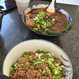 Minced Meat Dry Noodles