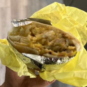 Angry Boy Burger - Sausage less breakfast burrito - Breakfast & Brunch Near Me - Los Angeles, California Angry Boy Burger - Sausage less breakfast burrito - Breakfast & Brunch Near Me - Los Angeles, California