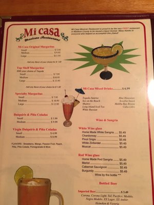 Menu photo 5 Mi Casa Harvest, AL
