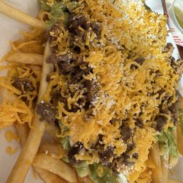 Carne asada fries!