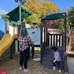 Open Gate Parent Cooperative Nursery School - Pirate pretending