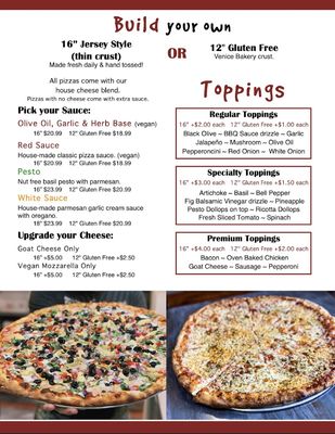 Menu photo 1 Headies Pizza & Pour Trinidad, CA Menu photo 1 Headies Pizza & Pour Trinidad, CA