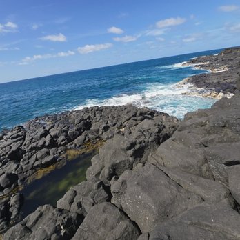Queen's Bath - 3rd pool is warmer than 2nd pool - Queen's Bath (Kauai, HI), Sunday, 8/3/2025 - Landmarks & Historical Buildings Near Me - Princeville, Hawaii